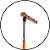 Pincel Curto Para Acabamento Brown Line 12 - Klass Vough - Imagem 2